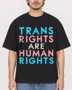 Mockup Boxy Heavyweight Tee Black male close-up 02