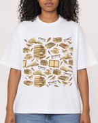 Mockup Boxy Heavyweight Tee White female close-up 05