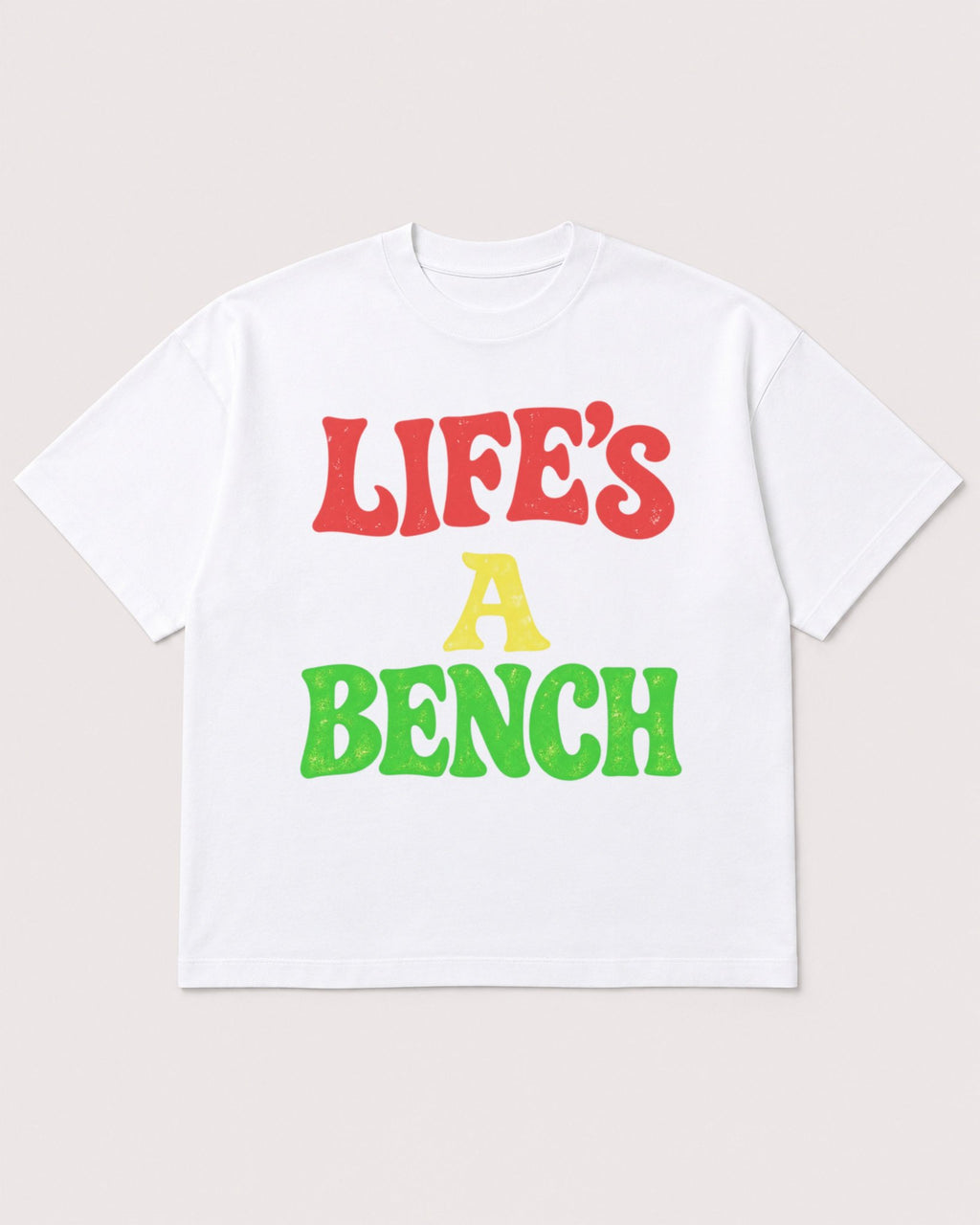 Mockup Boxy Heavyweight Tee White product