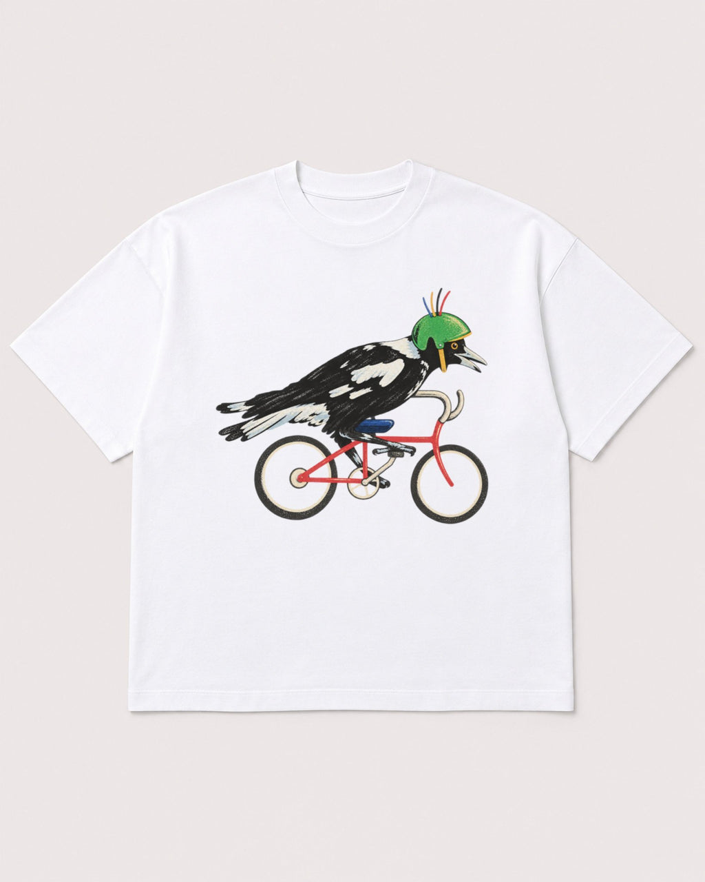 Mockup Boxy Heavyweight Tee White product