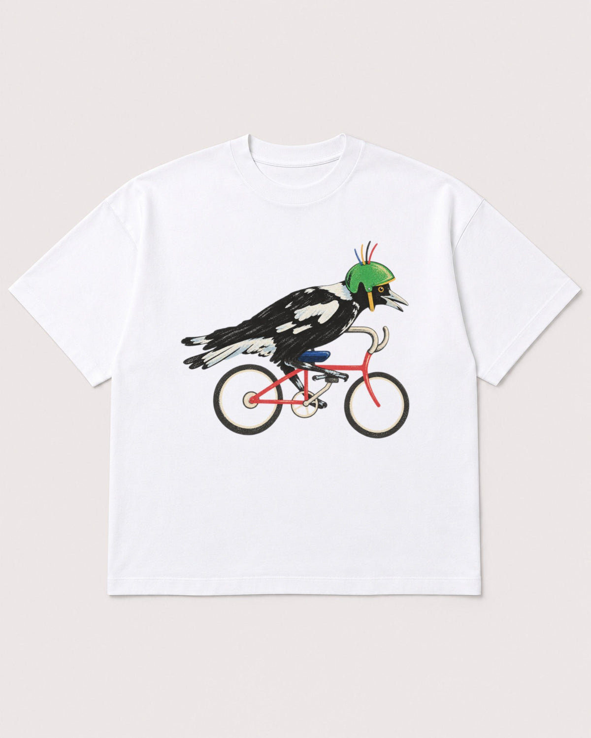 Mockup Boxy Heavyweight Tee White product