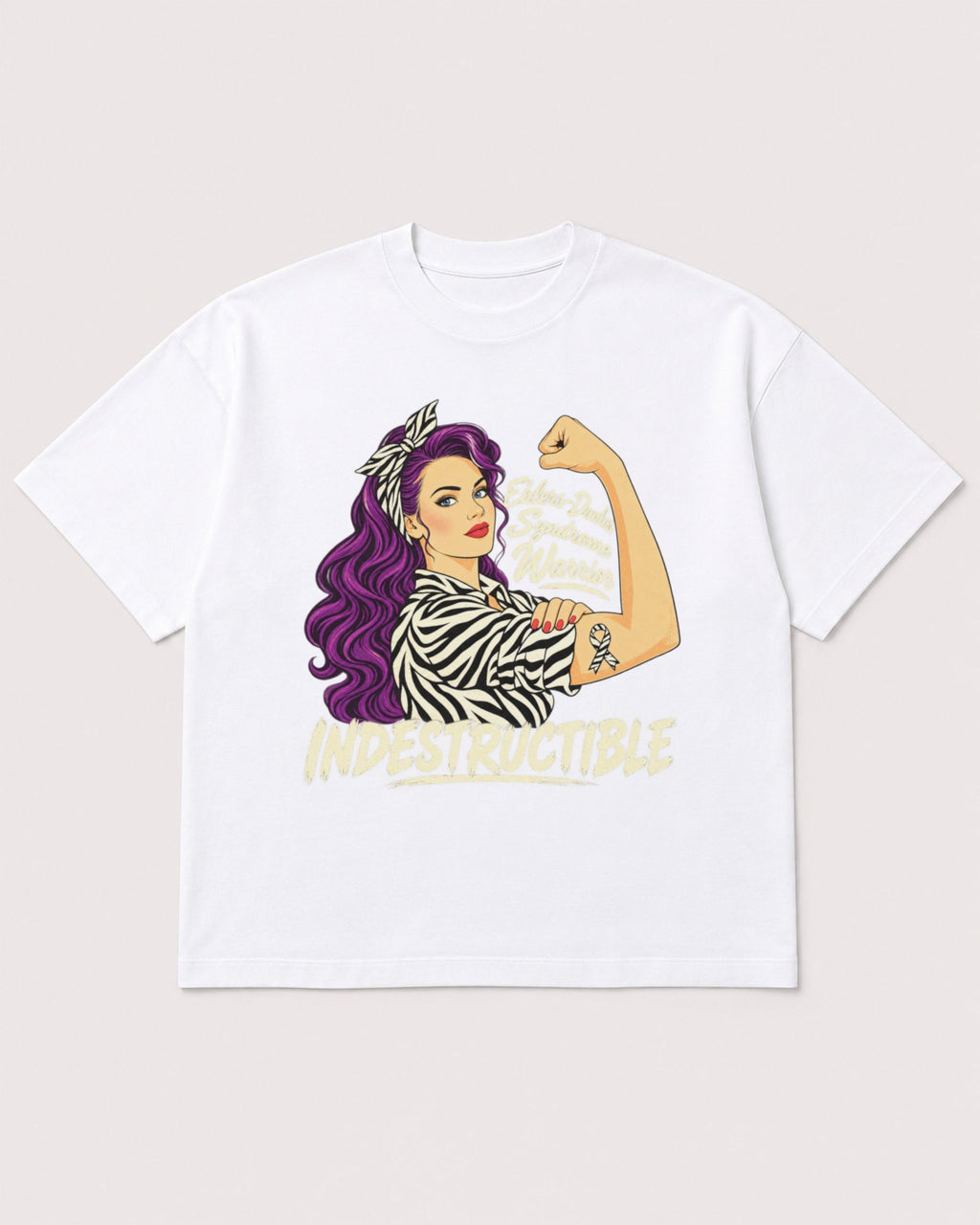 Mockup Boxy Heavyweight Tee White product