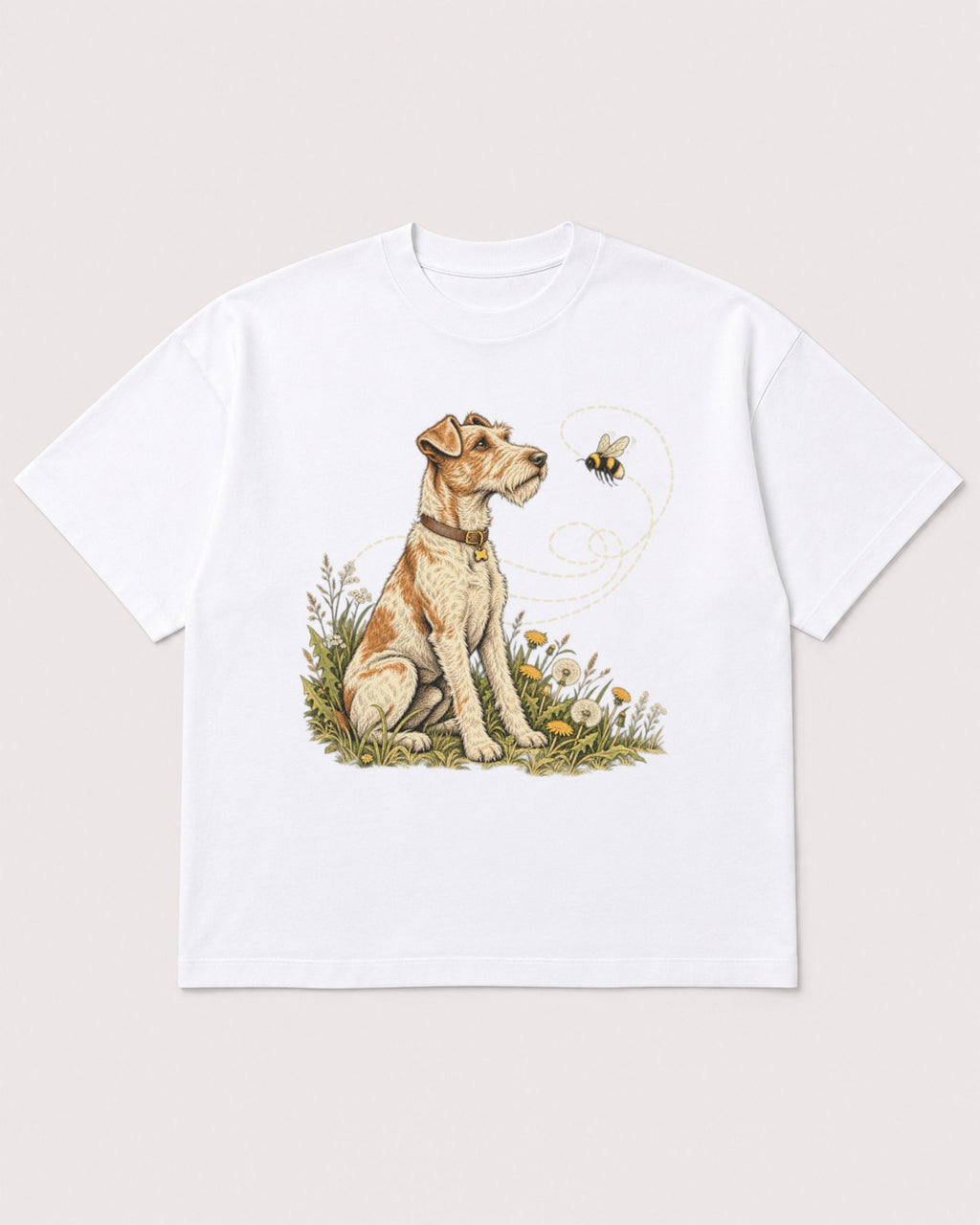 Mockup Boxy Heavyweight Tee White product