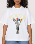 Mockup Boxy Heavyweight Tee White female close-up 05