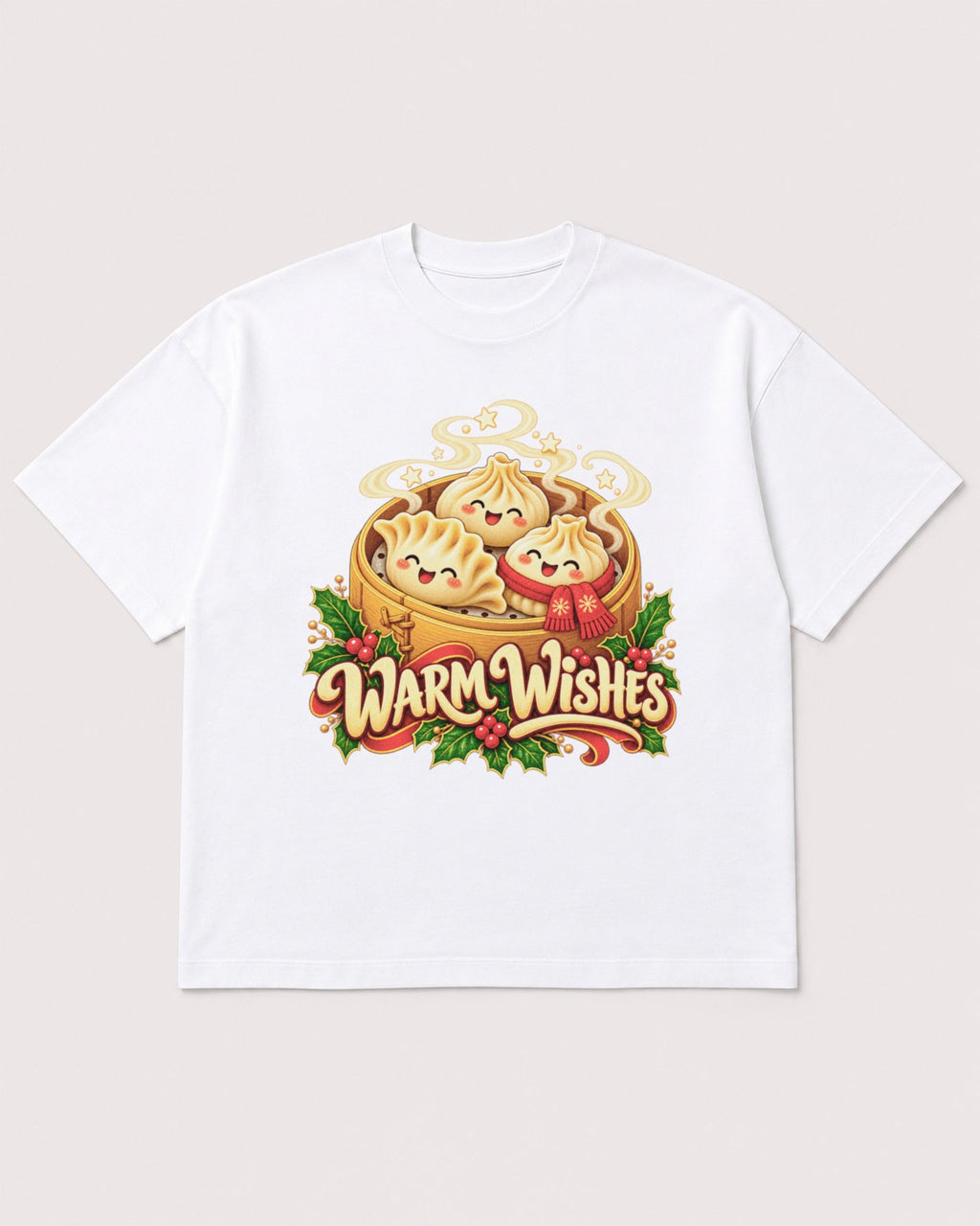 Mockup Boxy Heavyweight Tee White product