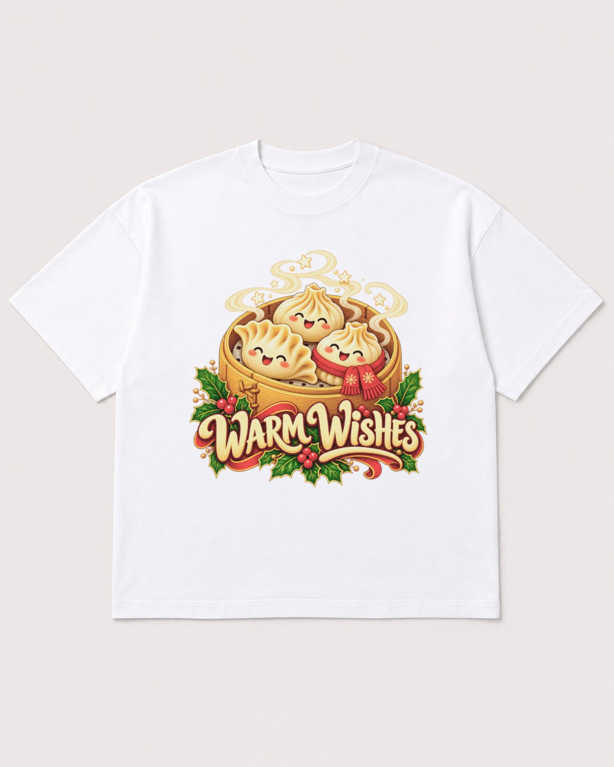 Mockup Boxy Heavyweight Tee White product