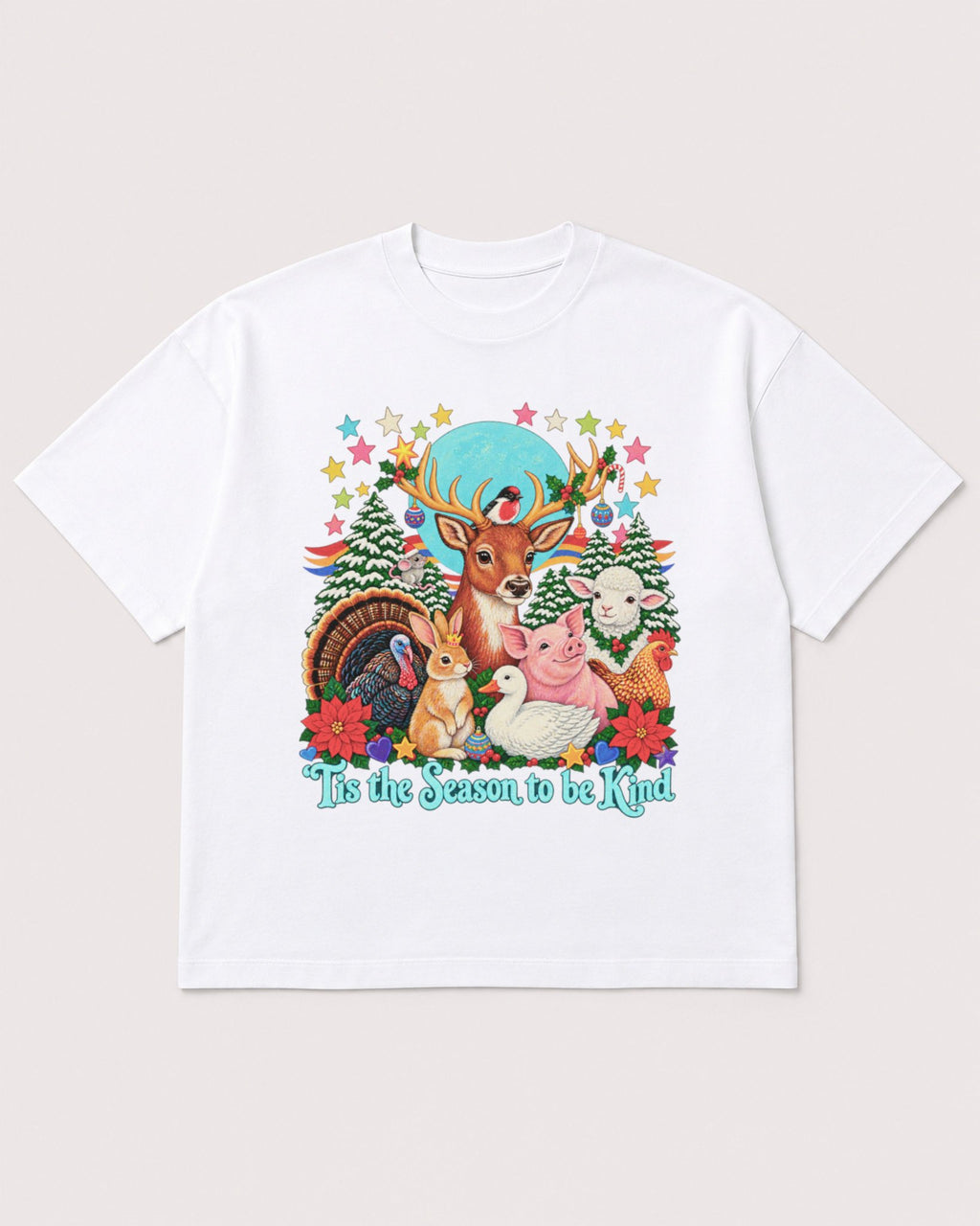 Mockup Boxy Heavyweight Tee White product