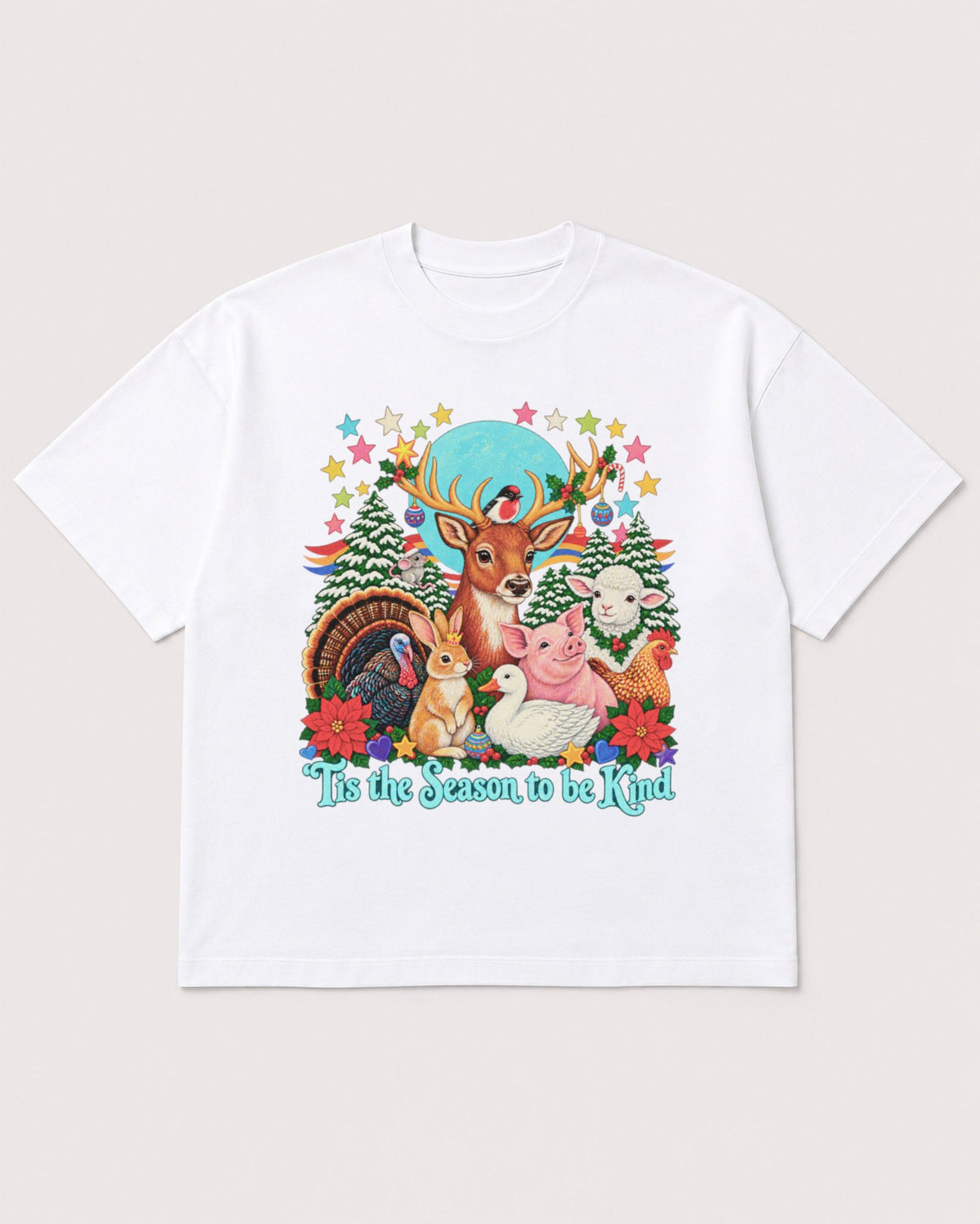 Mockup Boxy Heavyweight Tee White product