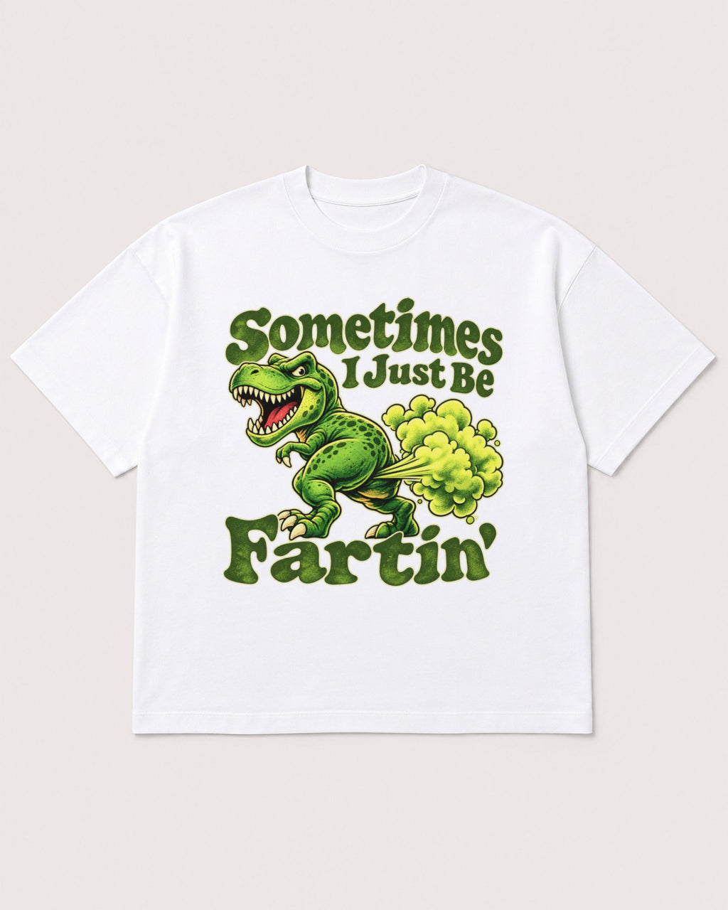 Mockup Boxy Heavyweight Tee White product