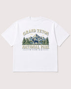 Mockup Boxy Heavyweight Tee White product