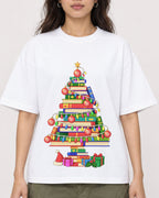 Mockup Boxy Heavyweight Tee White female close-up 02