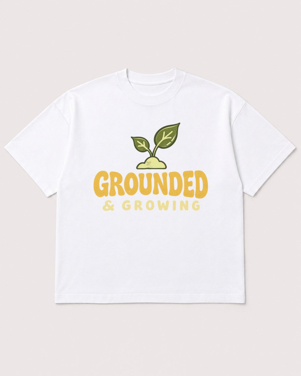 Mockup Boxy Heavyweight Tee White product