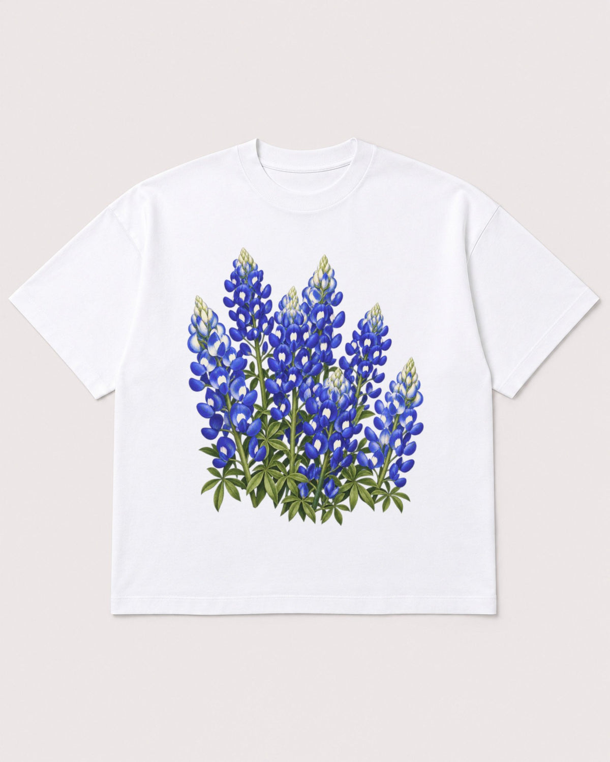 Mockup Boxy Heavyweight Tee White product
