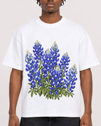 Mockup Boxy Heavyweight Tee White male close-up 05