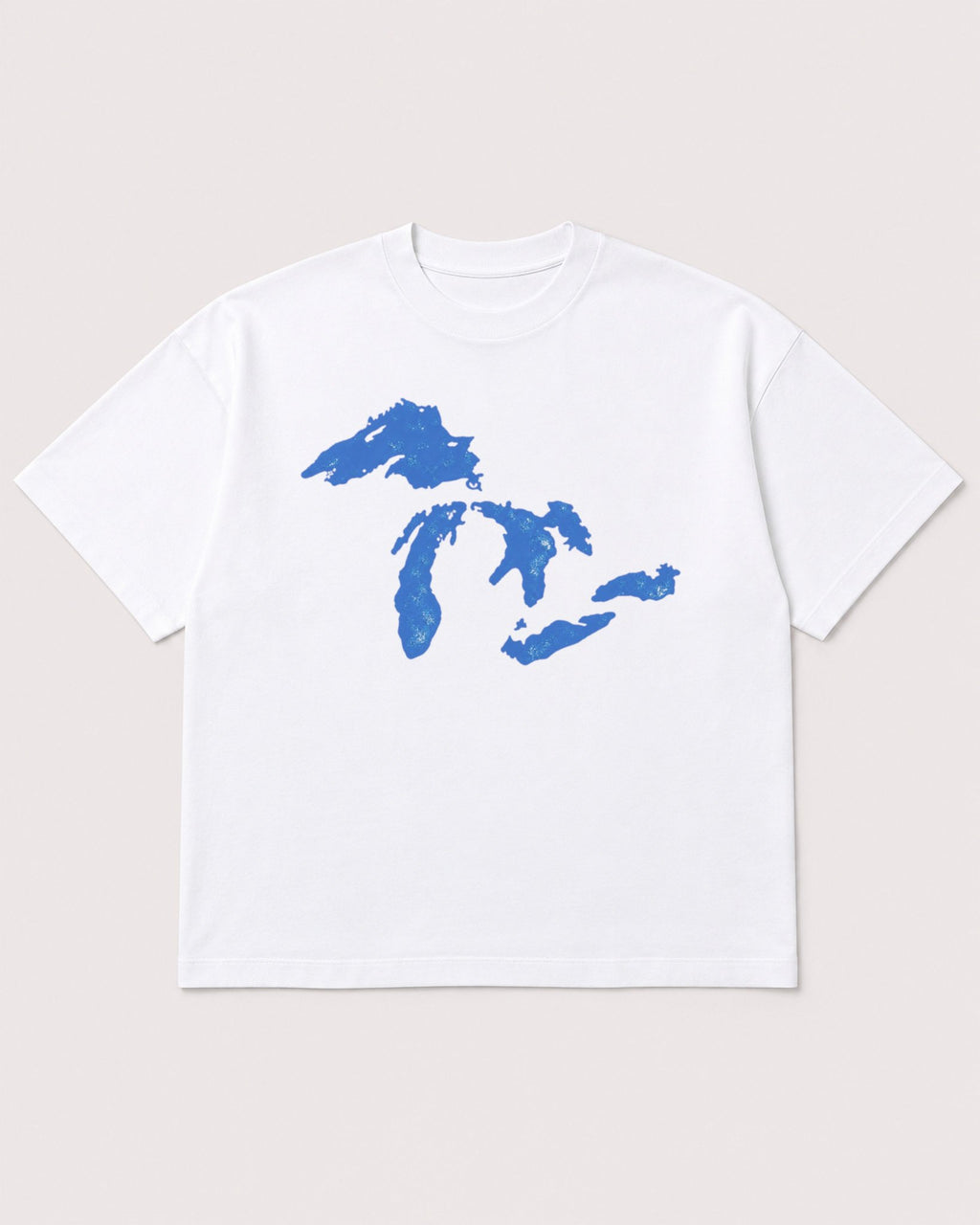 Mockup Boxy Heavyweight Tee White product