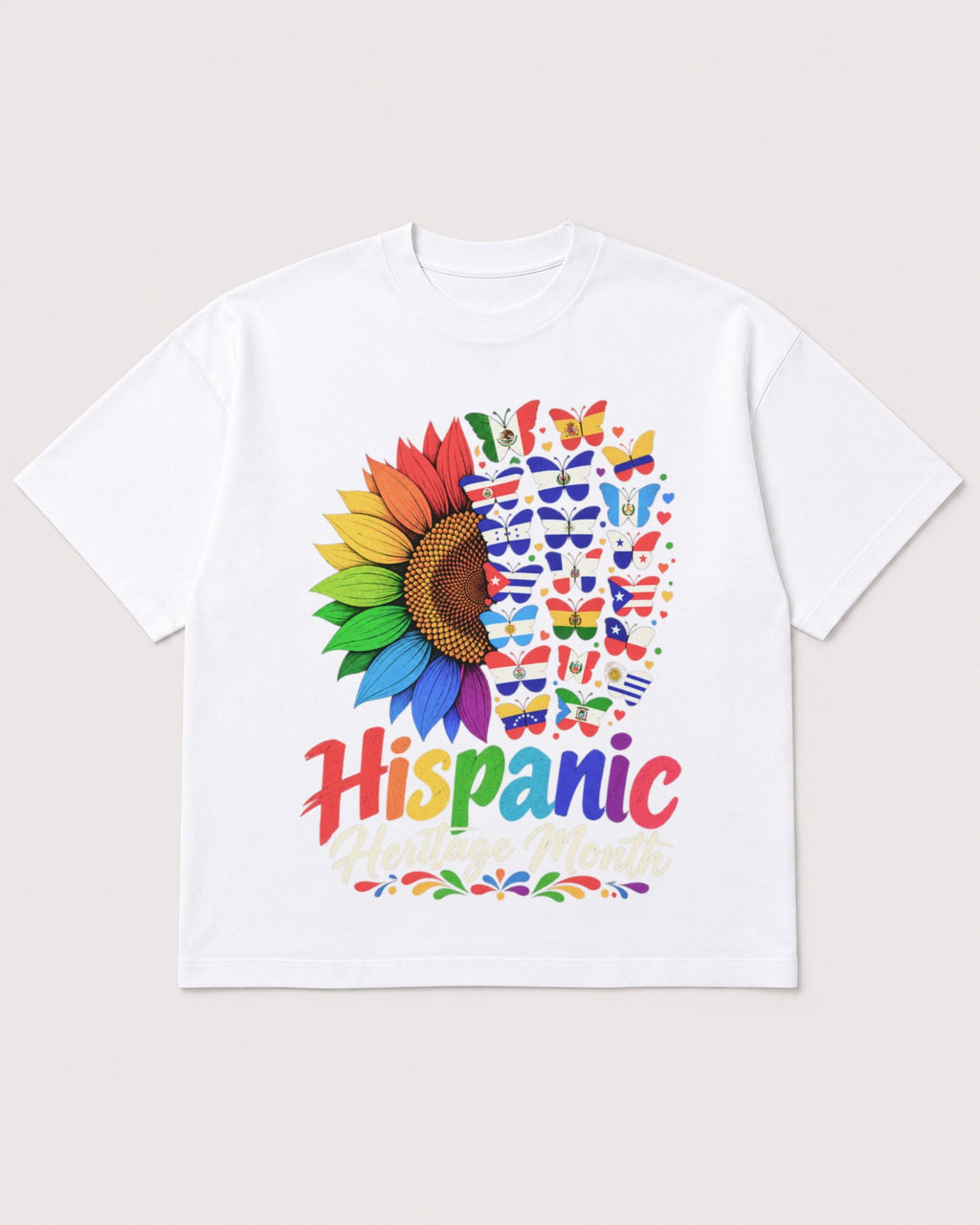 Mockup Boxy Heavyweight Tee White product