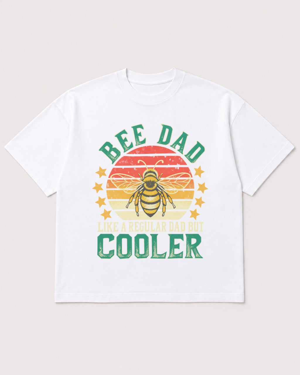 Mockup Boxy Heavyweight Tee White product