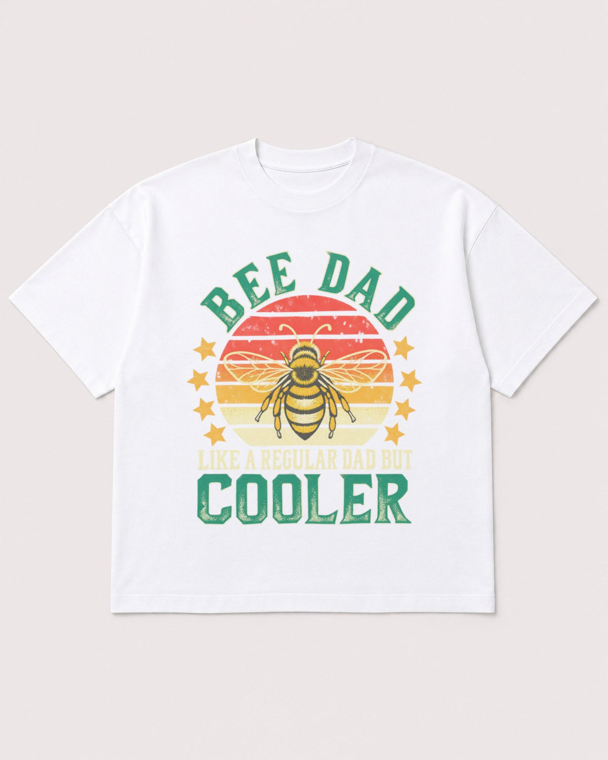 Mockup Boxy Heavyweight Tee White product