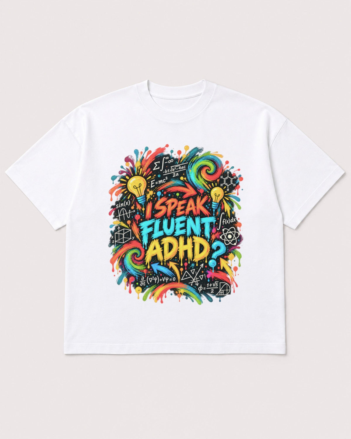Mockup Boxy Heavyweight Tee White product