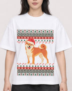 Mockup Boxy Heavyweight Tee White female close-up 13