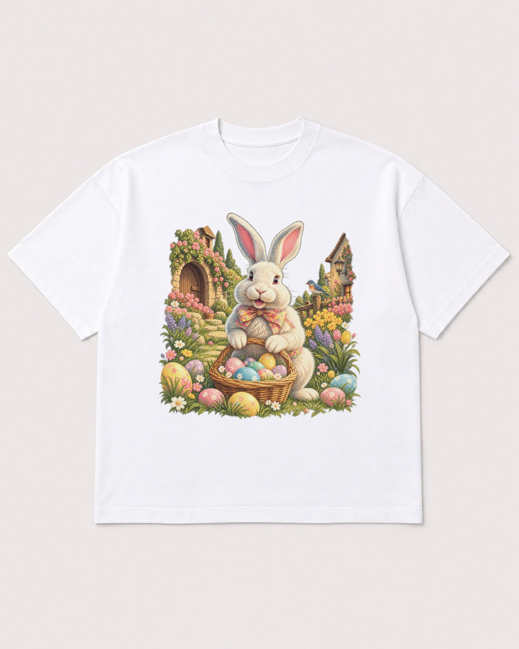 Mockup Boxy Heavyweight Tee White product