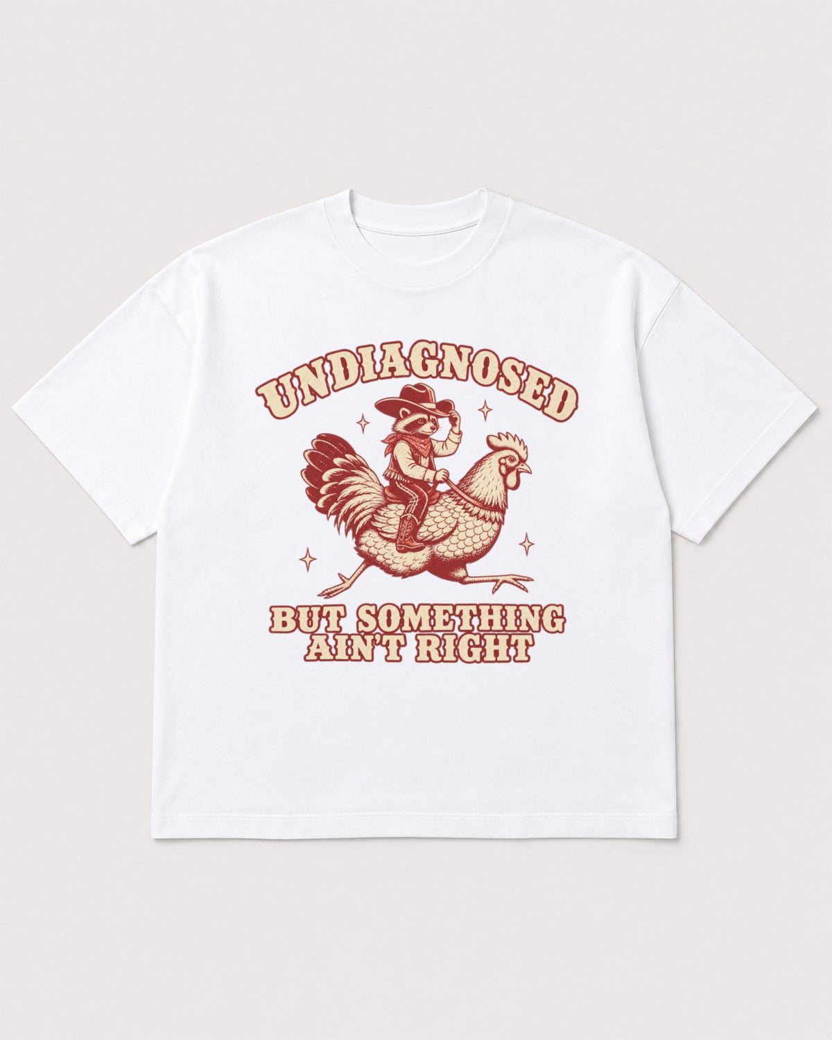 Mockup Boxy Heavyweight Tee White product