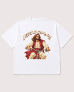 Mockup Boxy Heavyweight Tee White product