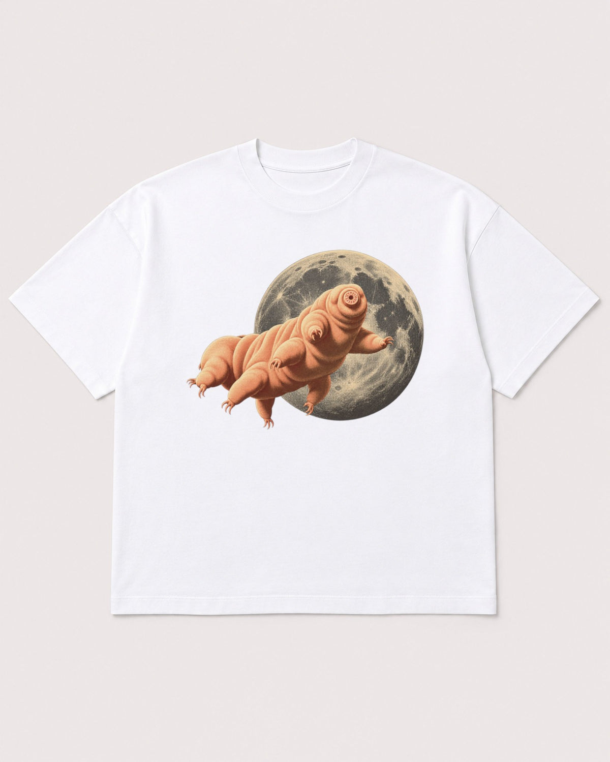 Mockup Boxy Heavyweight Tee White product