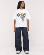 Mockup Boxy Heavyweight Tee White female full-body 04