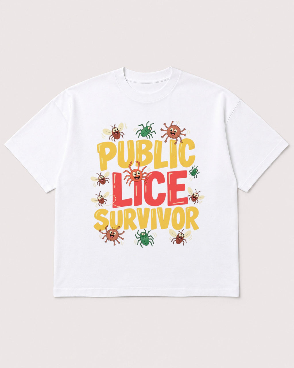 Mockup Boxy Heavyweight Tee White product