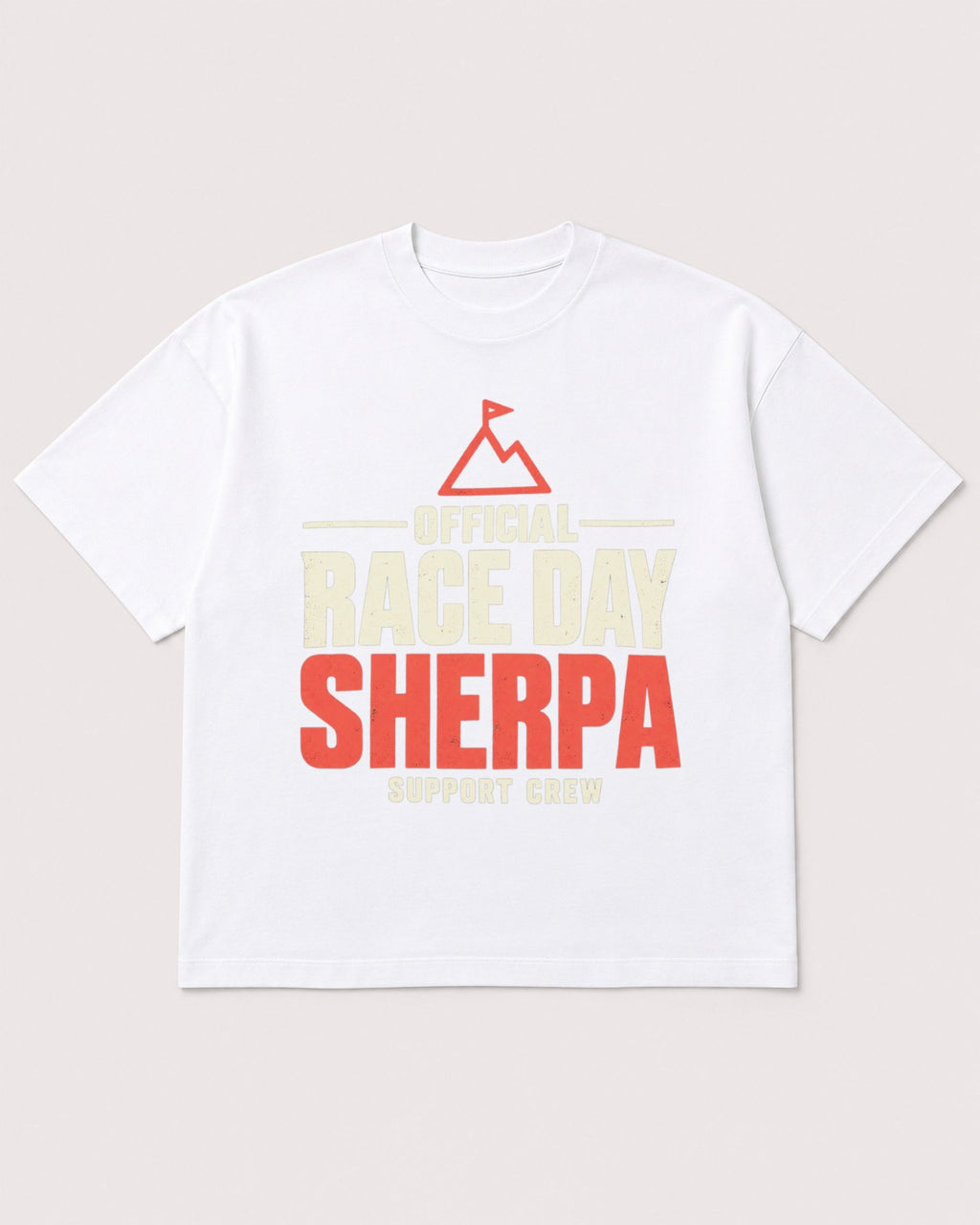 Mockup Boxy Heavyweight Tee White product