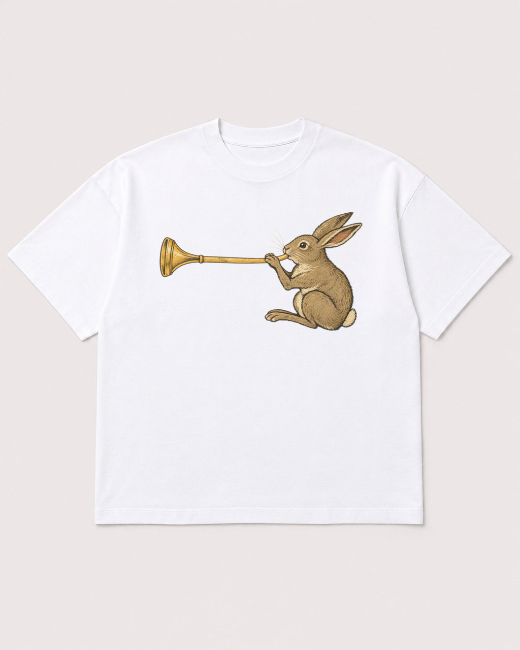 Mockup Boxy Heavyweight Tee White product