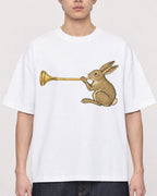 Mockup Boxy Heavyweight Tee White male close-up 01