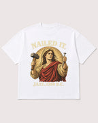 Mockup Boxy Heavyweight Tee White product