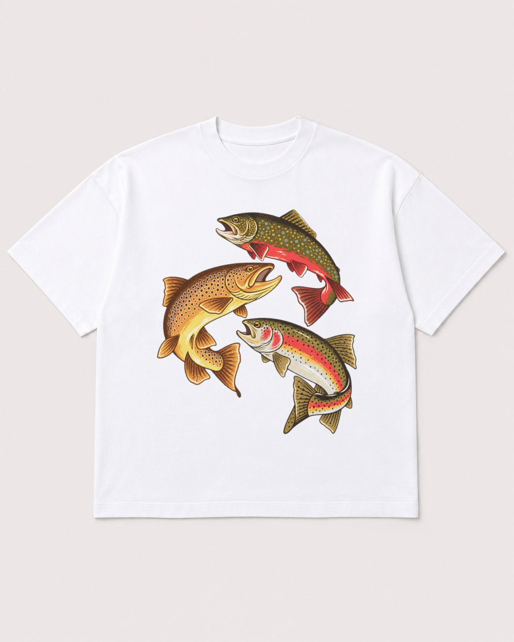 Mockup Boxy Heavyweight Tee White product