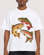 Mockup Boxy Heavyweight Tee White male close-up 05