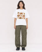 Mockup Boxy Heavyweight Tee White female full-body 02