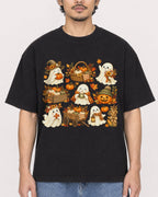 Mockup Boxy Heavyweight Tee Black male close-up 02