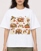 Mockup Boxy Heavyweight Tee White female close-up 02