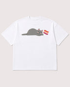 Mockup Boxy Heavyweight Tee White product