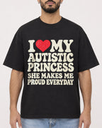 Mockup Boxy Heavyweight Tee Black male close-up 37