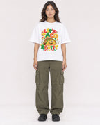 Mockup Boxy Heavyweight Tee White female full-body 02