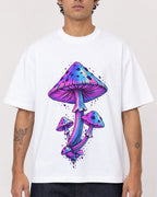 Mockup Boxy Heavyweight Tee White male close-up 06