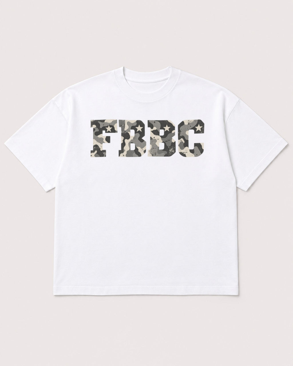 Mockup Boxy Heavyweight Tee White product