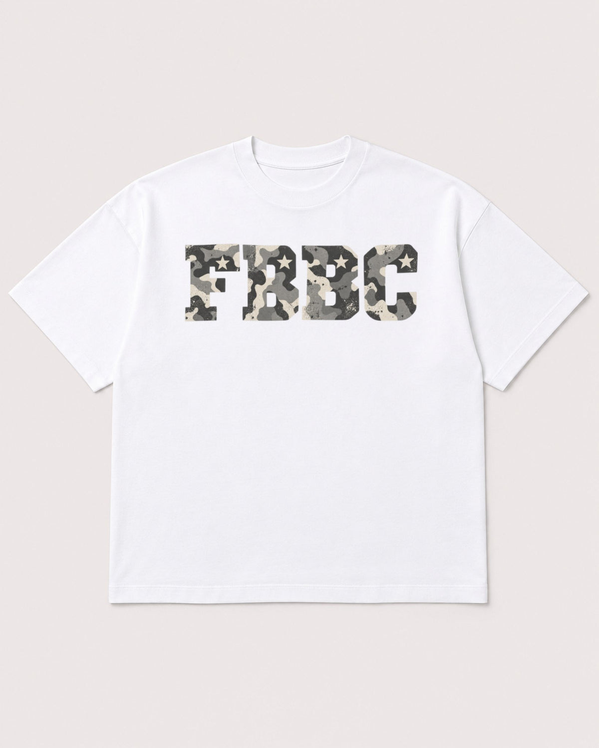 Mockup Boxy Heavyweight Tee White product