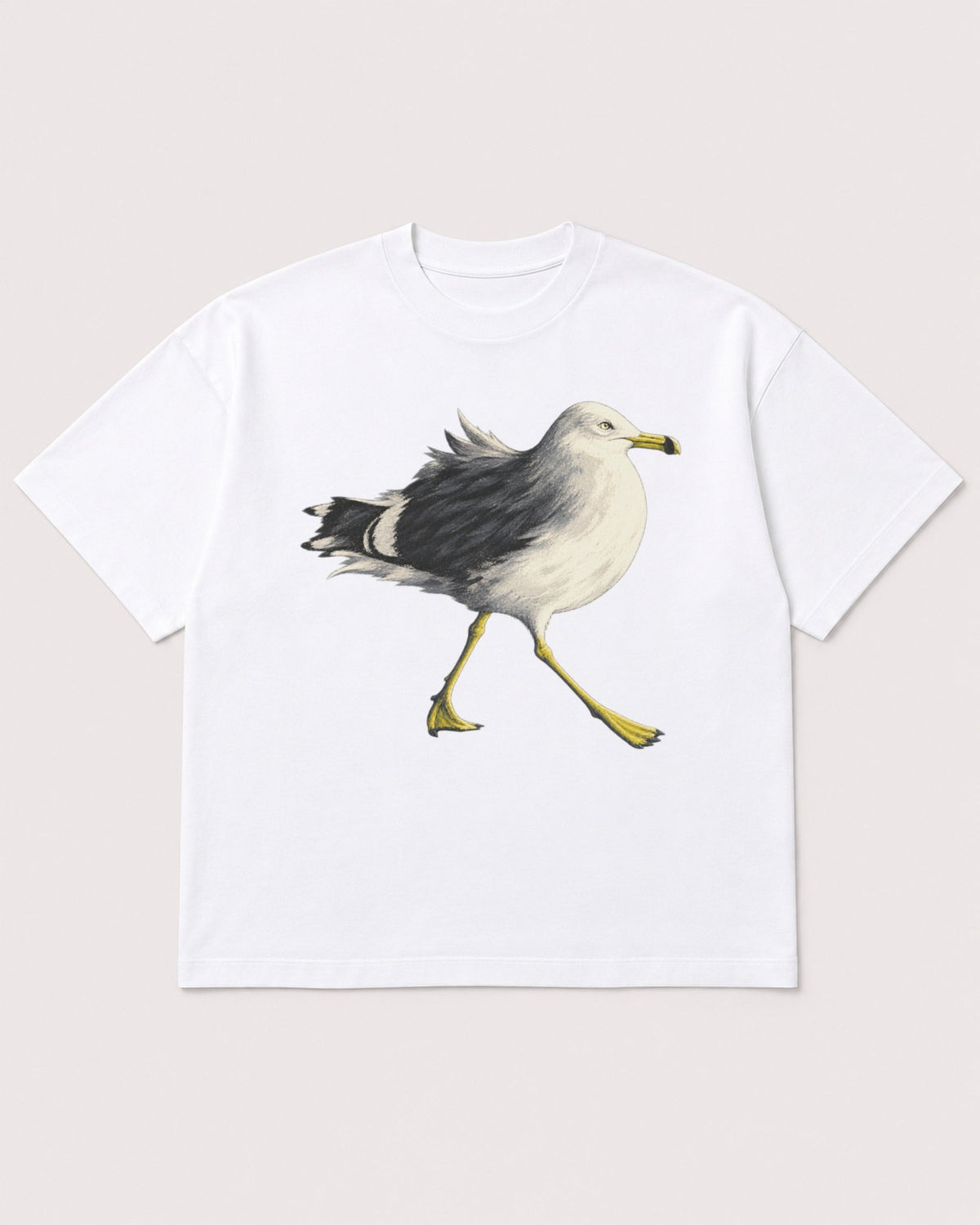 Mockup Boxy Heavyweight Tee White product
