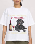 Mockup Boxy Heavyweight Tee White female close-up 42