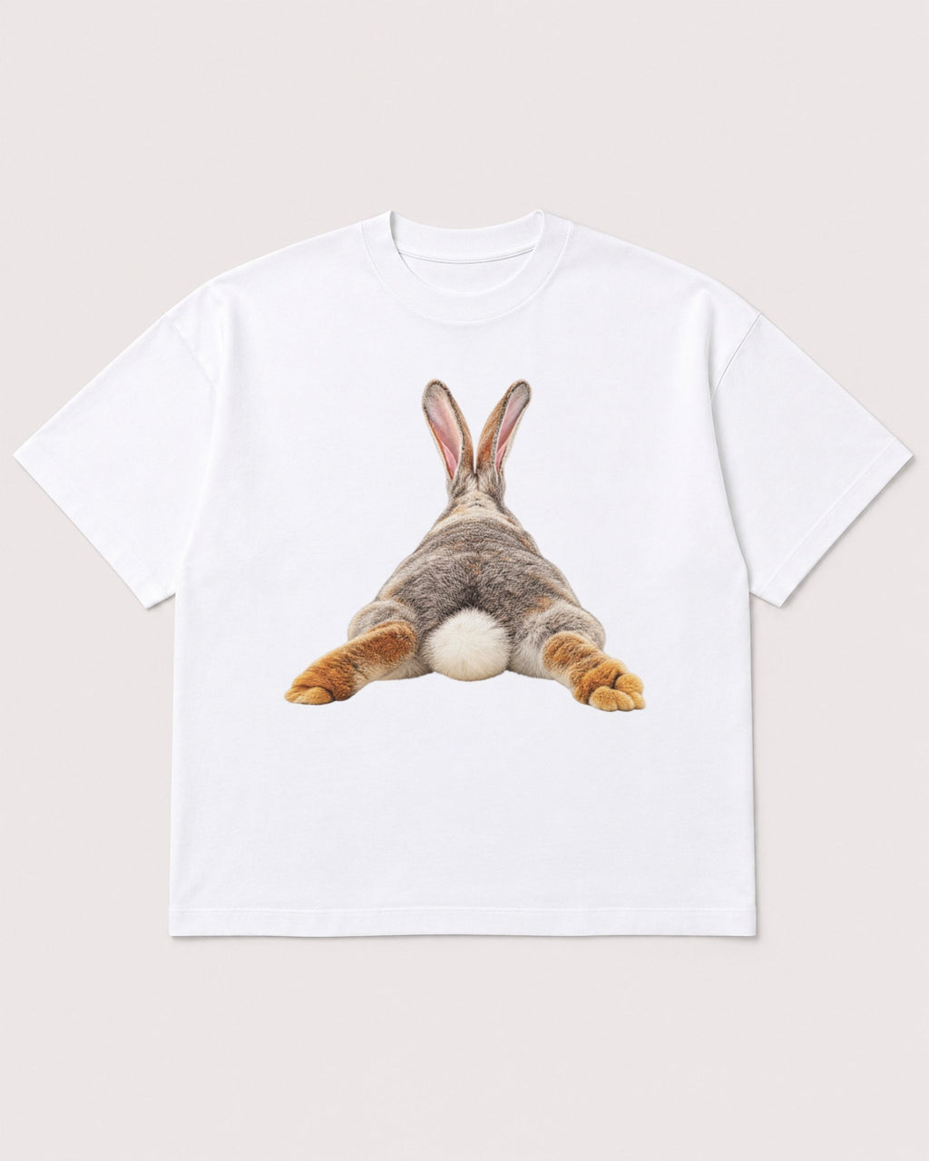 Mockup Boxy Heavyweight Tee White product