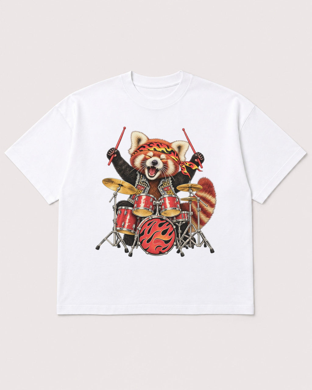 Mockup Boxy Heavyweight Tee White product