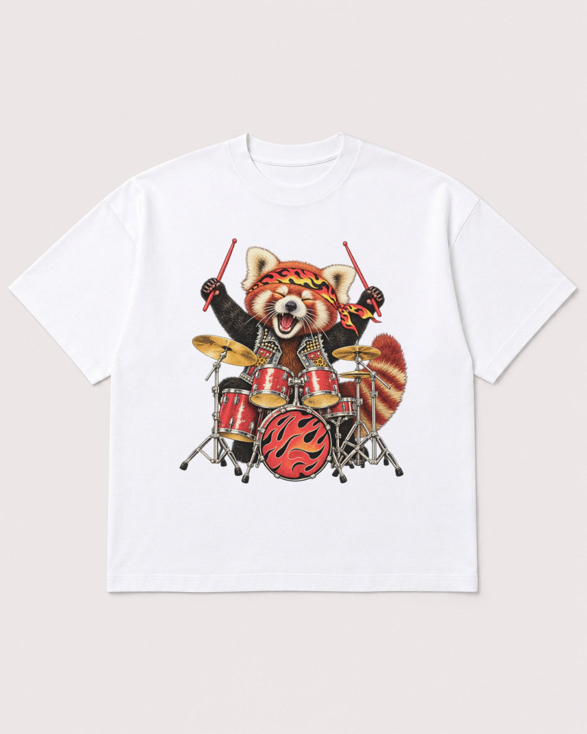 Mockup Boxy Heavyweight Tee White product